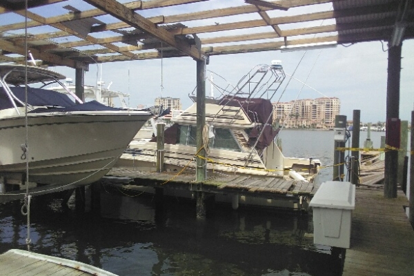 irma boat damage